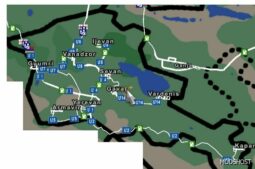 ETS2 Mod: Armenia Map 1.49 (Image #2)