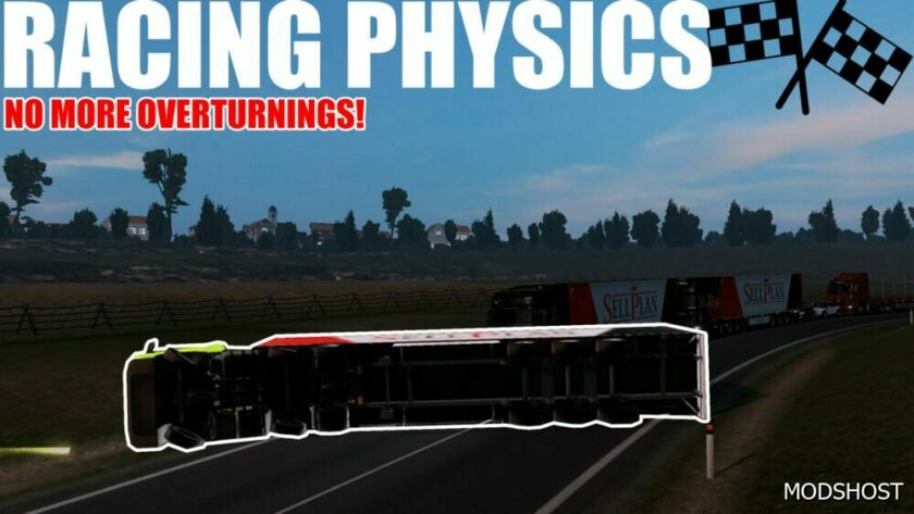 ETS2 Physics Mod: Racing Physics by Fedemart23 (Featured)