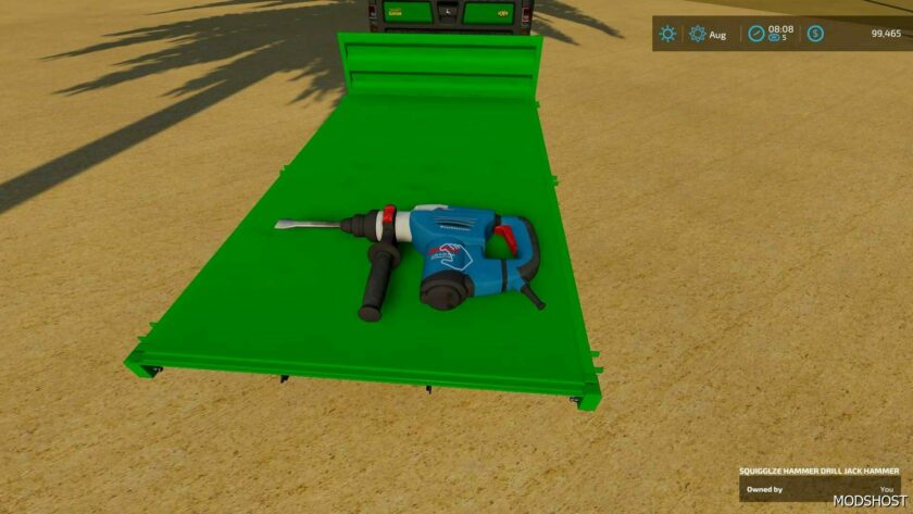 FS22 Object Mod: Hammer Drill V1.1 (Featured)