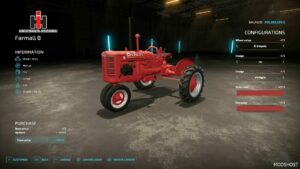 FS22 Tractor Mod: Farmall B (Image #6)