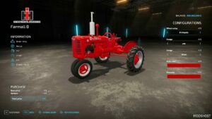 FS22 Tractor Mod: Farmall B (Image #8)