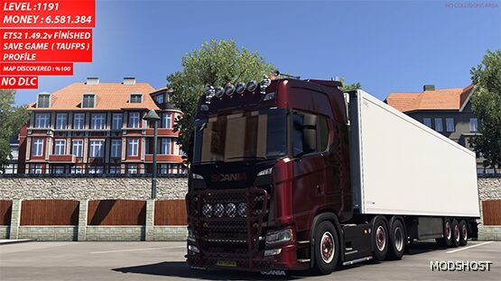 ETS2 Mod: Finished Save Game Profile 1.49 (Featured)