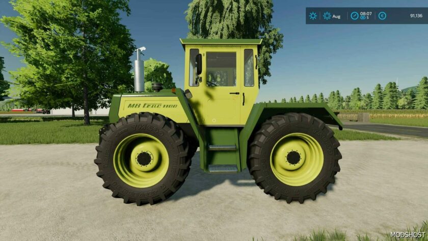 FS22 Mercedes-Benz Tractor Mod: Mercedes Benz Trac 1100_1800 V2.0.0.7 (Featured)