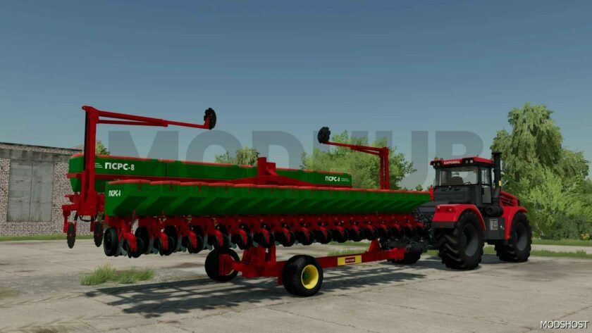 FS22 Seeder Mod: Psrs-8 V1.0.0.1 (Featured)