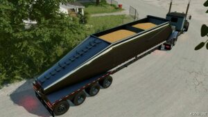 FS22 Trailer Mod: Beall Bullet Quad Axle Belly Dump (Image #2)