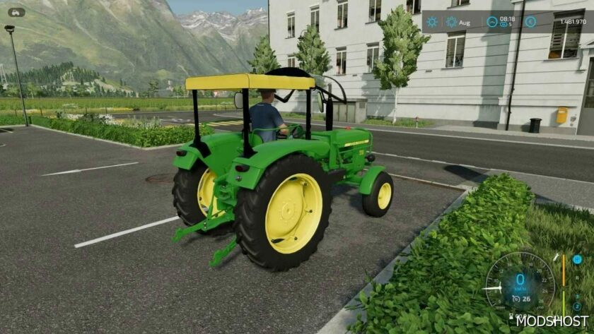 FS22 John Deere Tractor Mod: 510 V1.0.0.8 (Featured)