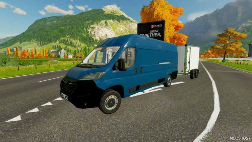 FS22 Vehicle Mod: Opel Movano 1.2.0.1 (Featured)