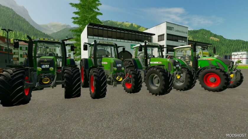 FS22 Tractor Mod: FENDT 700/800 TMS 1.0.0.0 (Featured)