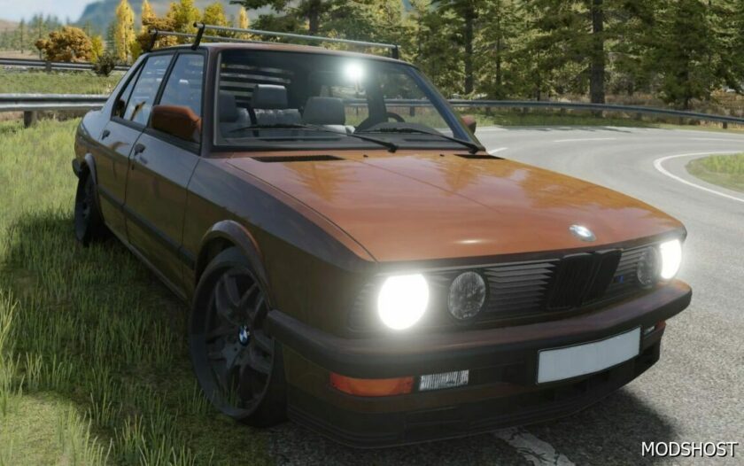 BeamNG BMW Car Mod: E28 0.31 (Featured)