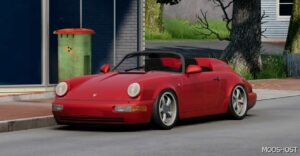 BeamNG Porsche Car Mod: 911 Cabrio 0.31 (Featured)