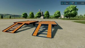 FS22 Mod: Open Deck Sled Trailer CHS (Image #3)