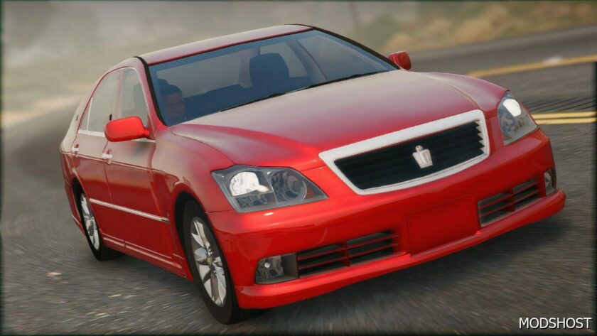 GTA 5 Toyota Vehicle Mod: Crown GRS180 RHD Add-On (Featured)