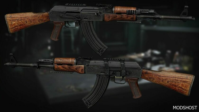 GTA 5 Weapon Mod: AKM Coldwar Animated (Featured)