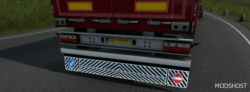 ETS2 Part Mod: Mudflaps 1.49 (Featured)