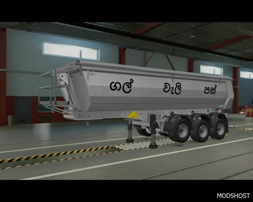 ETS2 Mod: Dumper Trailer Skin 1.49 (Featured)