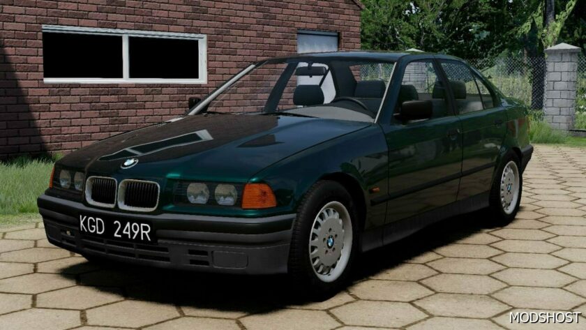 BeamNG BMW Car Mod: E36 Revamp V1.5.2 0.31 (Featured)