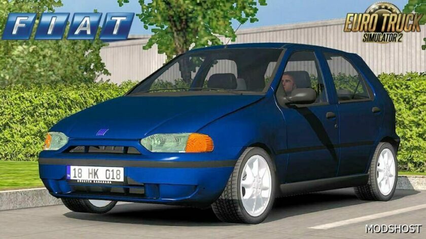 ETS2 Fiat Car Mod: Palio 1998 V2 1.49 (Featured)