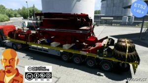 ETS2 Trailer Mod: Doll 4 Axis Flatbed & Farming Cargo Pack 1.49 (Image #2)