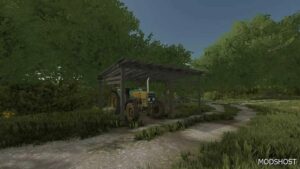 FS22 Placeable Mod: Small Wooden Shed (Image #3)