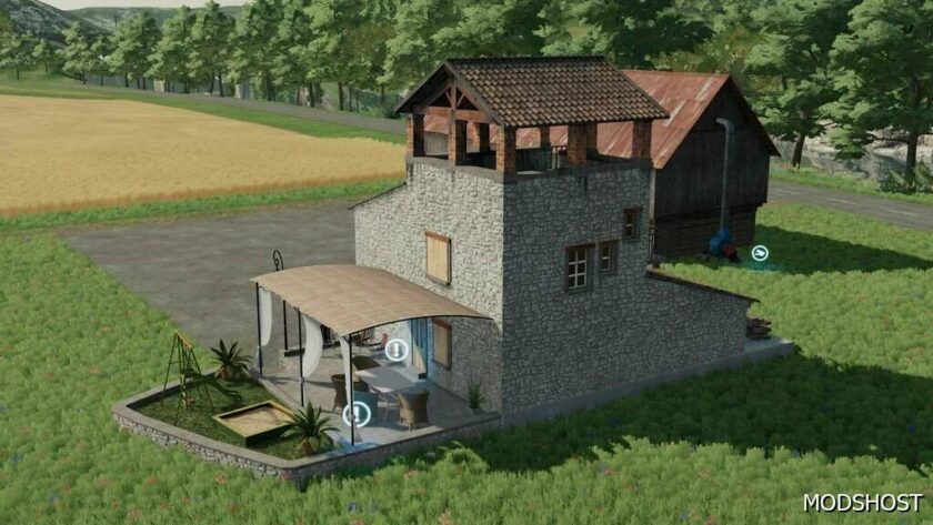 FS22 Placeable Mod: Country House (Featured)