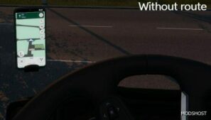 ETS2 Navigation Mod: Google Maps for Phone Light EN (Image #3)