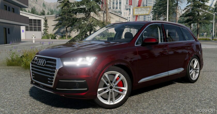 BeamNG Audi Car Mod: Q7/SQ7 (4M) 0.31 (Featured)