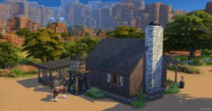 Sims 4 Object Mod: Farwest Water Tower (Image #3)