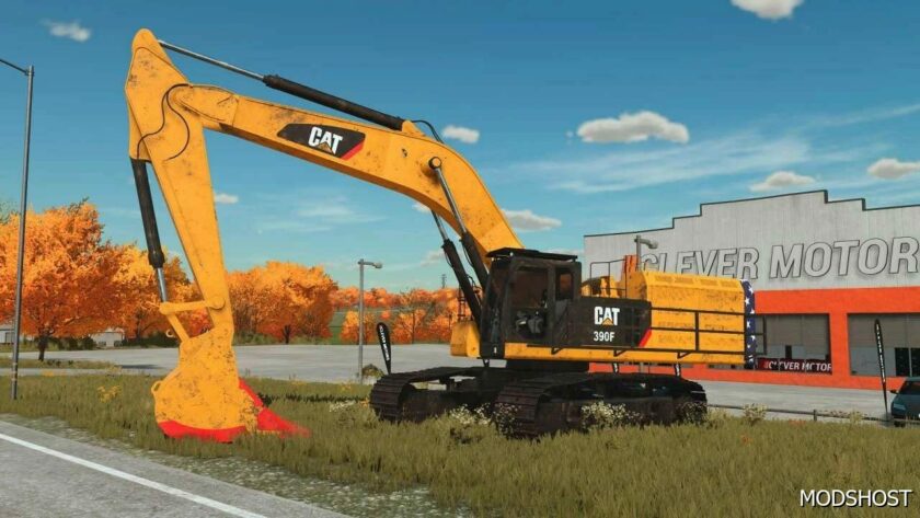 FS22 Caterpillar Forklift Mod: CAT 390 FL (Featured)