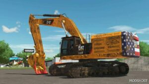 FS22 Caterpillar Forklift Mod: CAT 390 FL (Image #4)