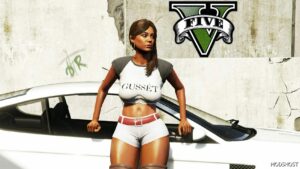 GTA 5 Player Mod: NEW Beautiful Hooker 03 V1.1 (Image #2)