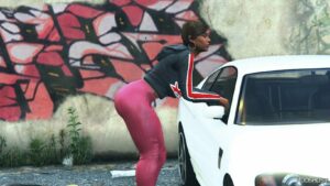 GTA 5 Player Mod: NEW Beautiful Hooker 03 V1.1 (Image #3)