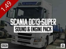 ETS2 Scania Mod: Dc13-Super Sound & Engine Pack 1.49 (Featured)