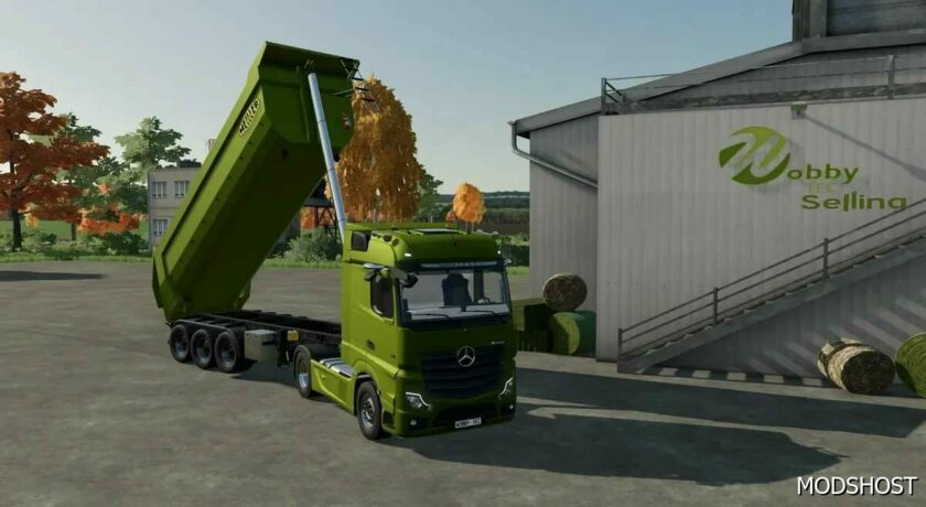 FS22 Trailer Mod: Meiller Kippsattel V1.1 (Featured)