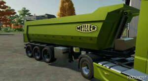 FS22 Trailer Mod: Meiller Kippsattel V1.1 (Image #2)