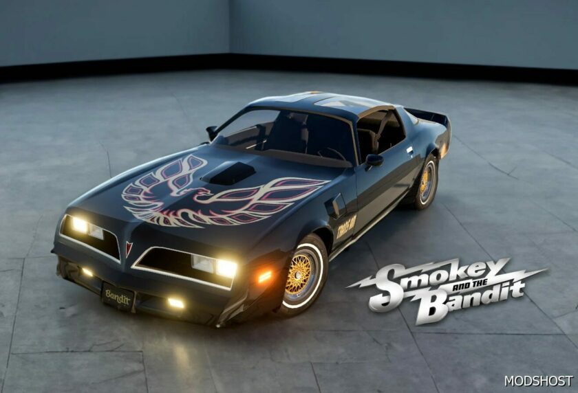 BeamNG Pontiac Car Mod: Firebird Trans AM V1.2 Revamped 0.31 (Featured)