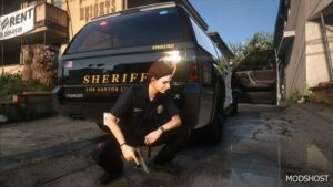 GTA 5 Player Mod: Lspd FIX PED COP V1.1 (Image #5)