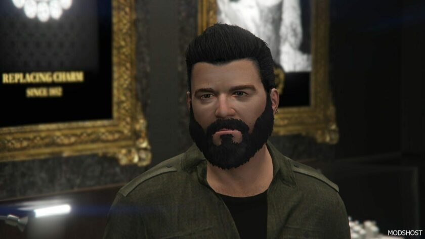 GTA 5 Player Mod: Michael | Biker Hair V1.1 (Featured)