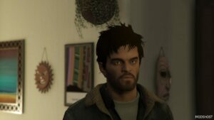 GTA 5 Player Mod: Trevor | BED Head ( Hair ) V1.1 (Image #2)