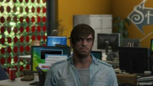 GTA 5 Player Mod: Trevor | Chopped Hair V1.2 (Image #2)