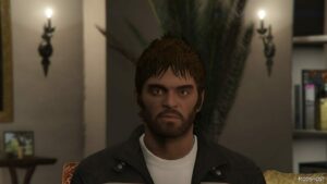 GTA 5 Player Mod: Trevor | Biker Hair V1.1 (Image #4)