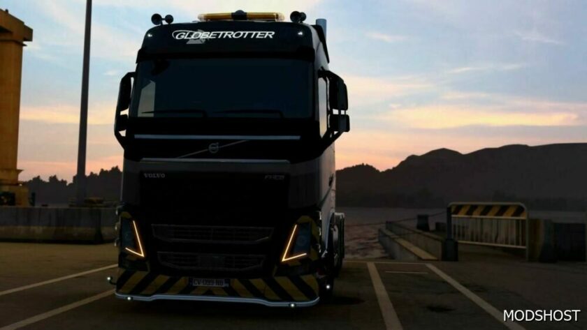 ETS2 Volvo Part Mod: Front Amber Position Lights Volvo 2012 (Featured)