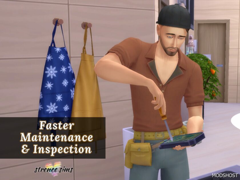 Sims 4 Mod: Faster Maintenance & Inspection - FOR RENT (Featured)