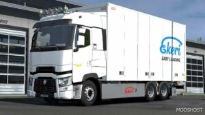 ETS2 Renault Part Mod: Range T Rigid Addon by Kast V1.1 (Featured)