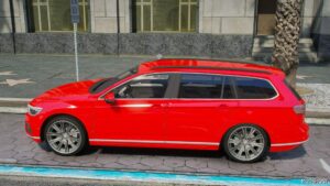 GTA 5 Volkswagen Vehicle Mod: Passat 2020 Station Wagon V0.1 (Image #2)