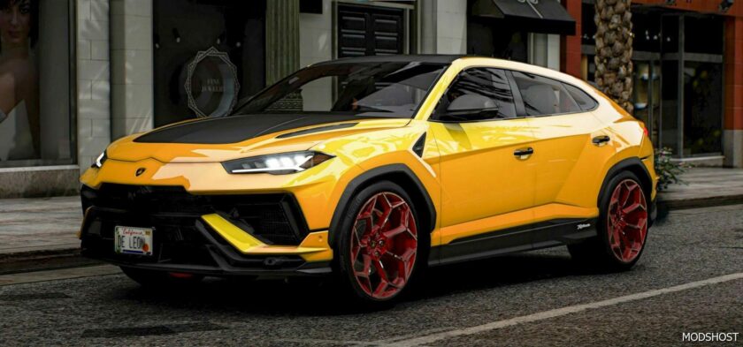 GTA 5 Lamborghini Vehicle Mod: 2023 Lamborghini Urus Performante (Featured)