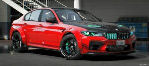 GTA 5 BMW Vehicle Mod: M5 CS Widebody (Featured)