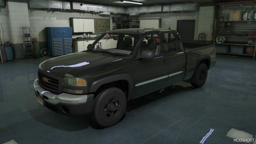 GTA 5 Vehicle Mod: 2003 GMC Sierra (Featured)