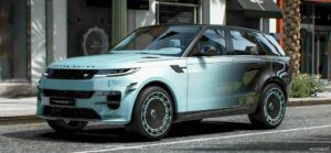 GTA 5 Range Rover Vehicle Mod: Sport Mansory Tiffany (Featured)