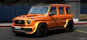 GTA 5 Mercedes-Benz Vehicle Mod: Onyx G63 2022 (Featured)