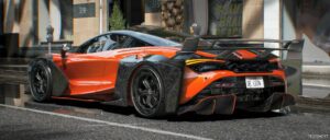 GTA 5 McLaren Vehicle Mod: 720S Widebody Zacoe Mansory (Featured)